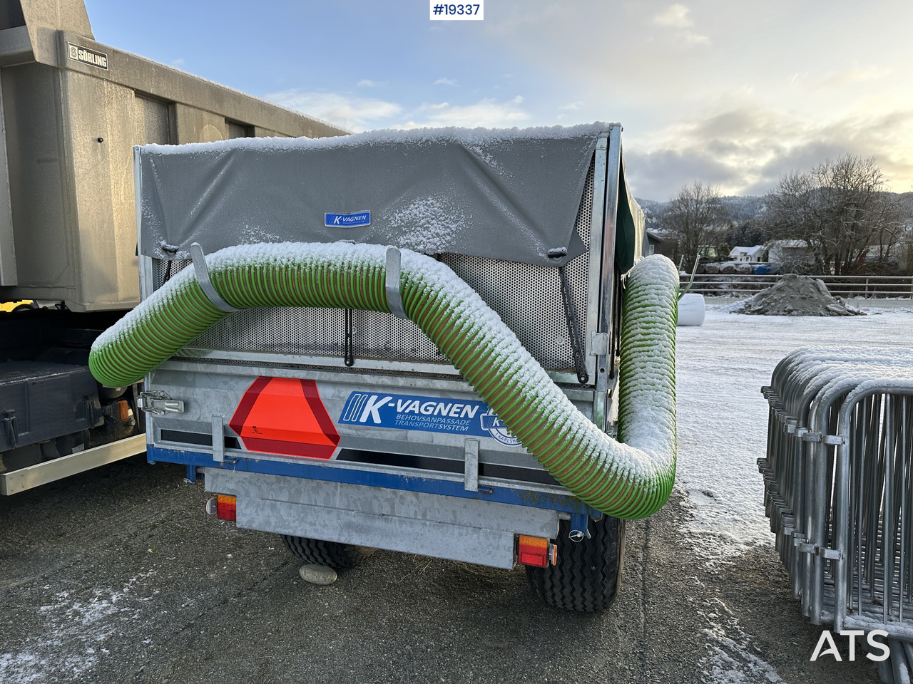 K-vangen tilhenger - Anhänger, Kommunal-/ Sonderfahrzeug: das Bild 4 K-vangen tilhenger - Anhänger, Kommunal-/ Sonderfahrzeug: das Bild 4