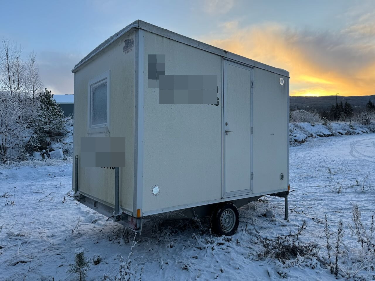Arbeidsbrakke m/ forbrenningstoalett - Wohncontainer: das Bild 3 Arbeidsbrakke m/ forbrenningstoalett - Wohncontainer: das Bild 3