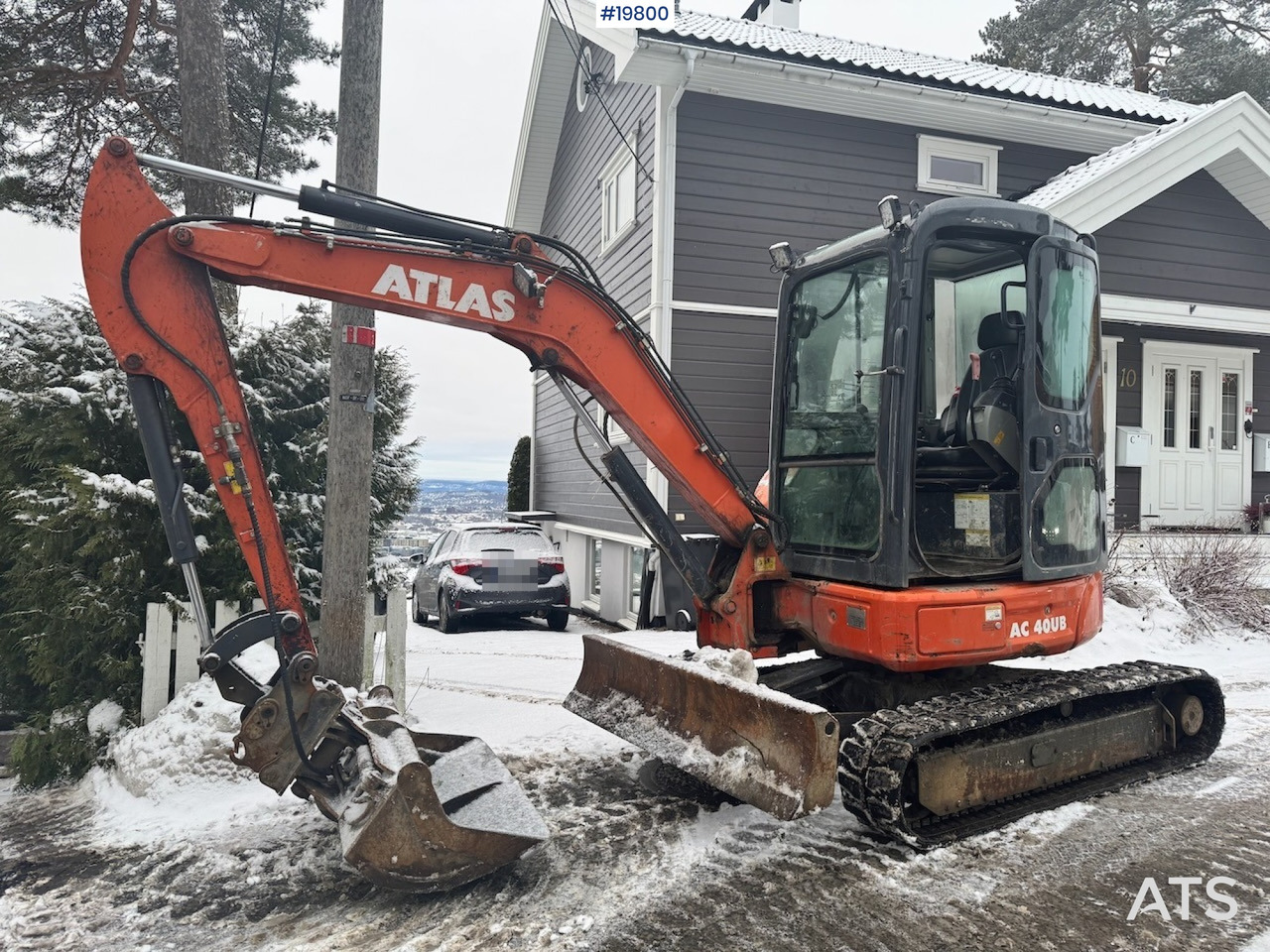Atlas AC40U - Bagger: das Bild 1 Atlas AC40U - Bagger: das Bild 1