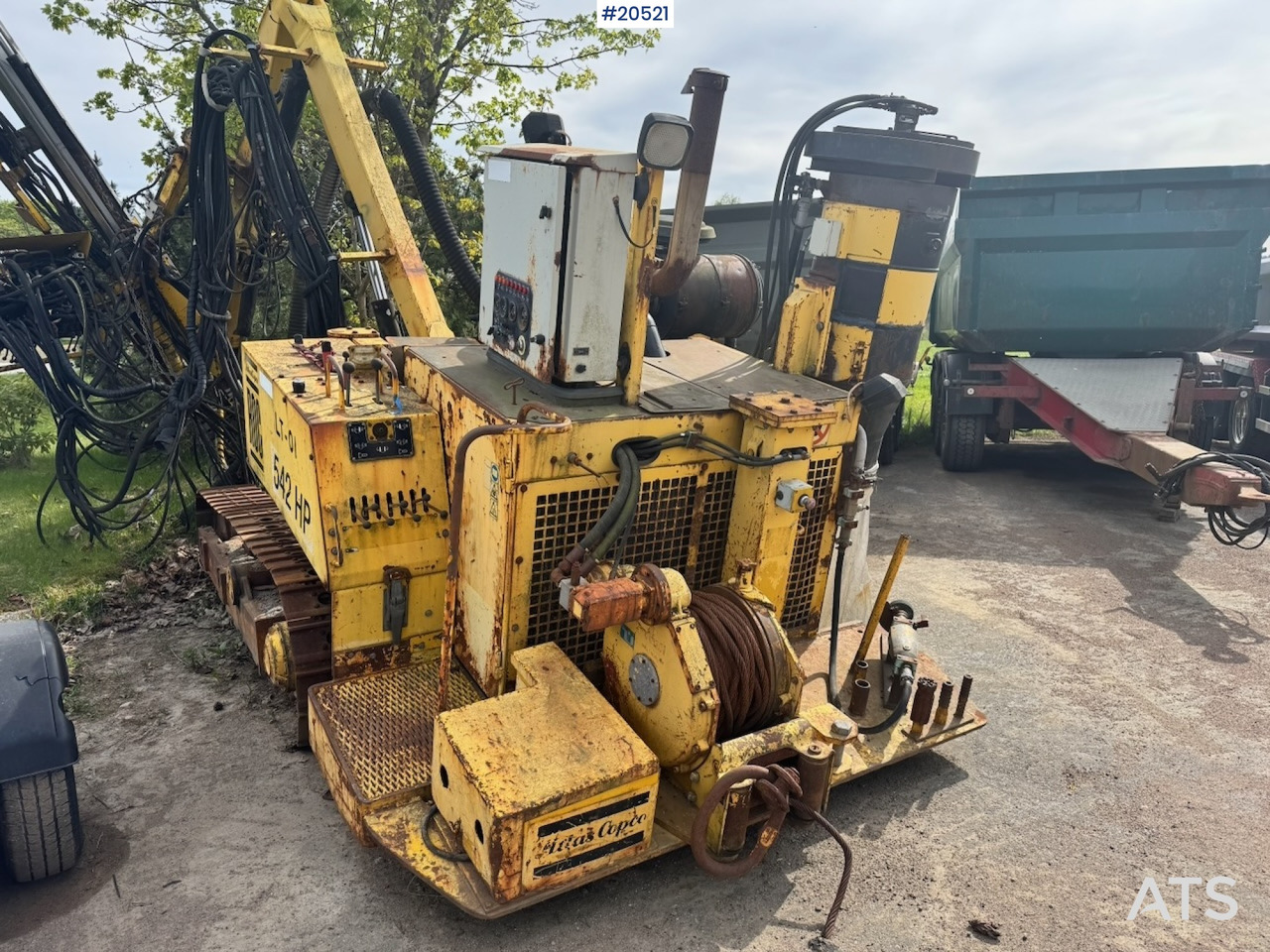 Bohrgerät Atlas Copco 542: das Bild 8