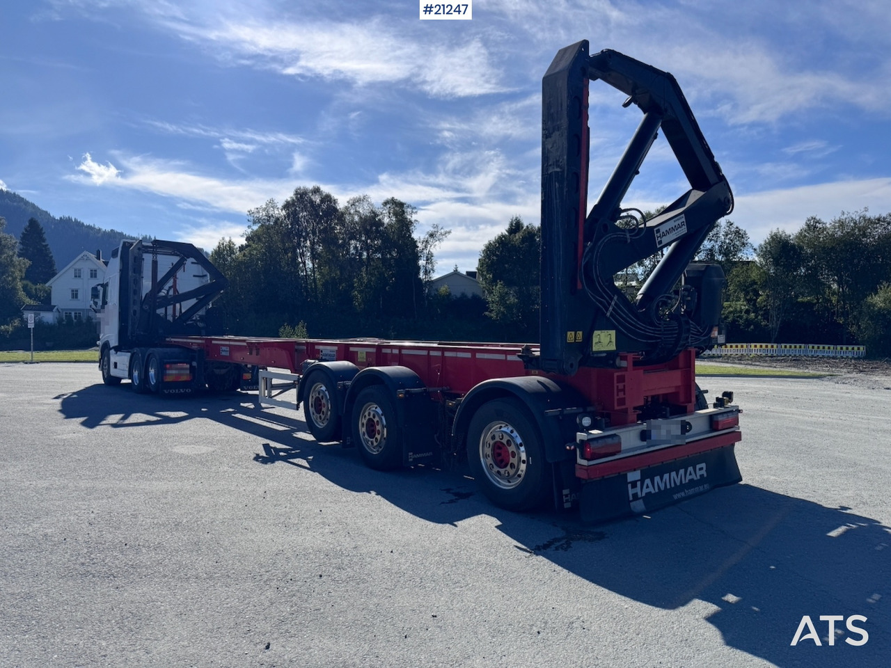 Hammar 160C Sidelaster - Auflieger: das Bild 2 Hammar 160C Sidelaster - Auflieger: das Bild 2