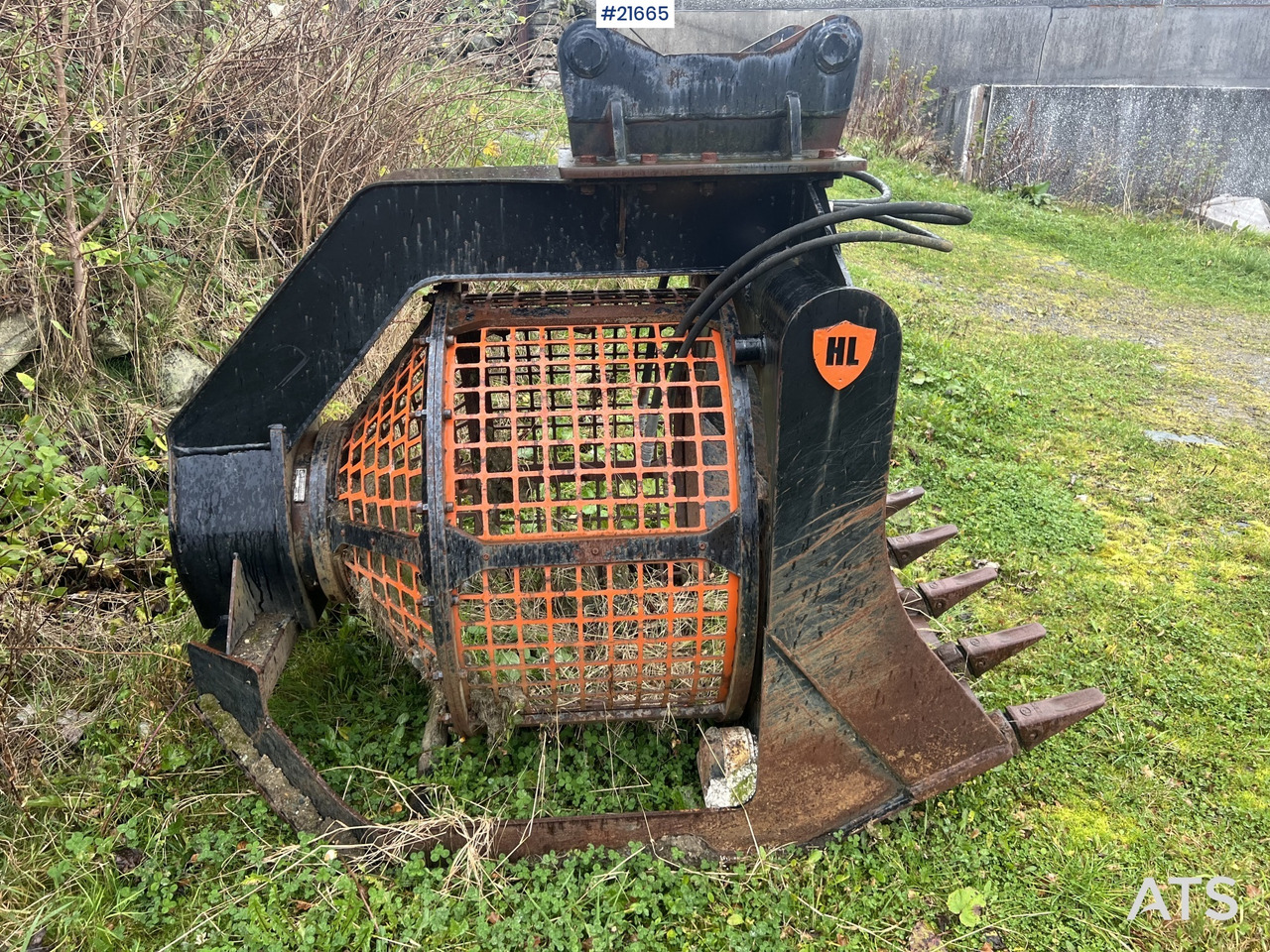 Hardlife 100-SC-NL hydraulisk soldeskuffe m/ S60 feste - Baumaschine: das Bild 1 Hardlife 100-SC-NL hydraulisk soldeskuffe m/ S60 feste - Baumaschine: das Bild 1