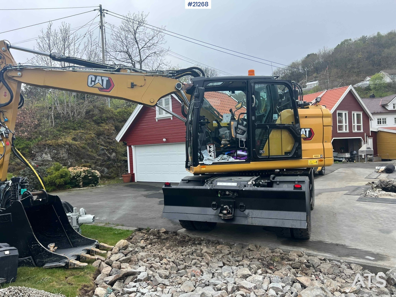 CAT M315 Hjulmaskin m/ graveskuffe, rotortilt, pusseskuffe - Mobilbagger: das Bild 1 CAT M315 Hjulmaskin m/ graveskuffe, rotortilt, pusseskuffe - Mobilbagger: das Bild 1