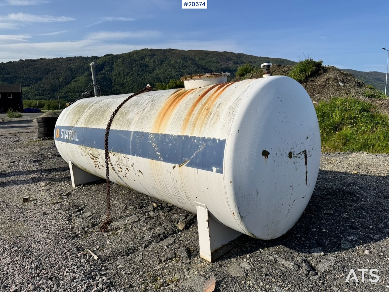 Dieseltank 9000 liter - Lagertank: das Bild 1 Dieseltank 9000 liter - Lagertank: das Bild 1