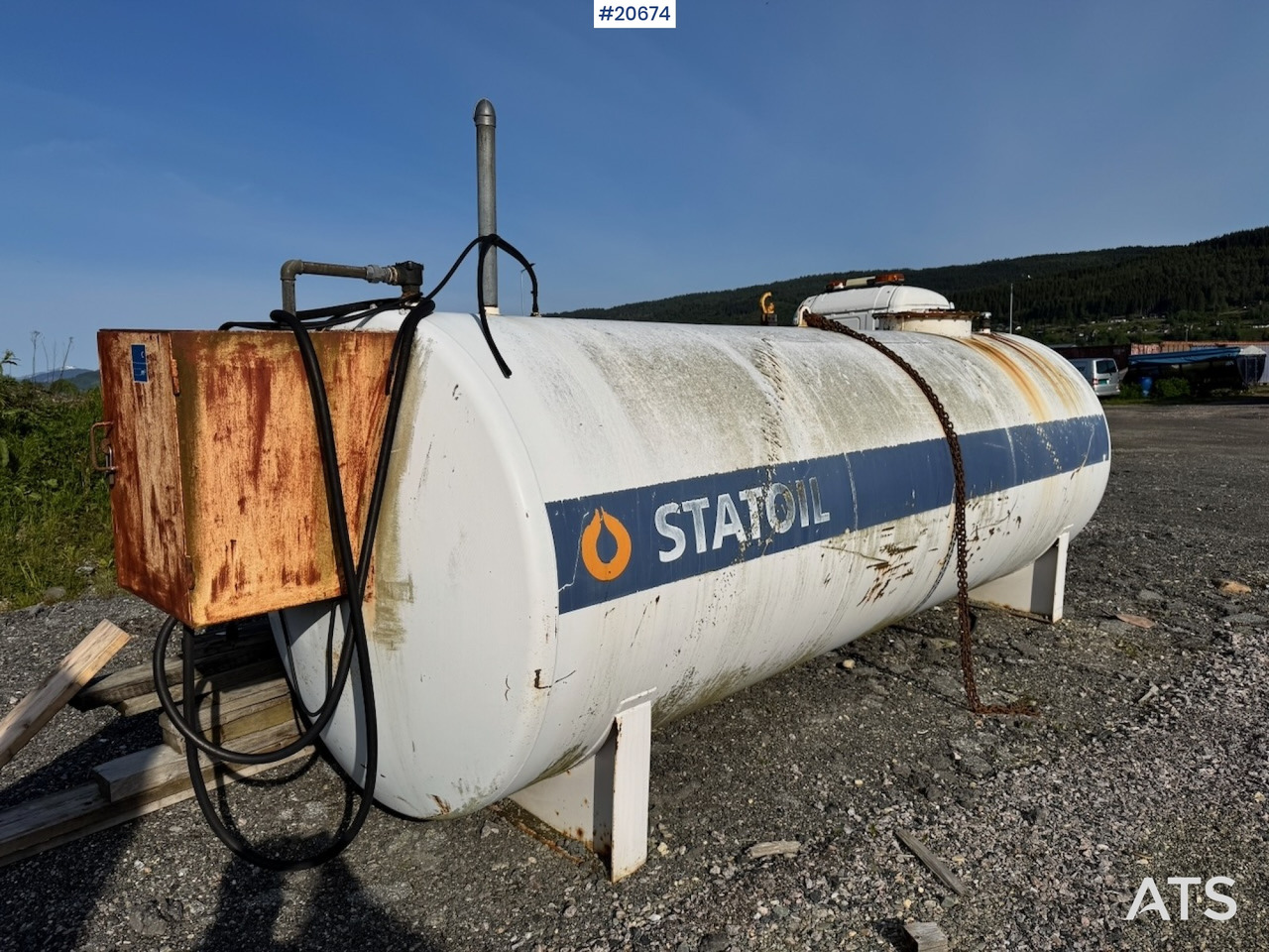 Dieseltank 9000 liter - Lagertank: das Bild 4 Dieseltank 9000 liter - Lagertank: das Bild 4