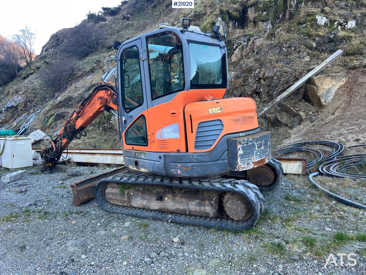 Doosan DX62R-3 gravemaskin m/ rototilt, pusseskuffe og graveskuffe - Kettenbagger: das Bild 4 Doosan DX62R-3 gravemaskin m/ rototilt, pusseskuffe og graveskuffe - Kettenbagger: das Bild 4