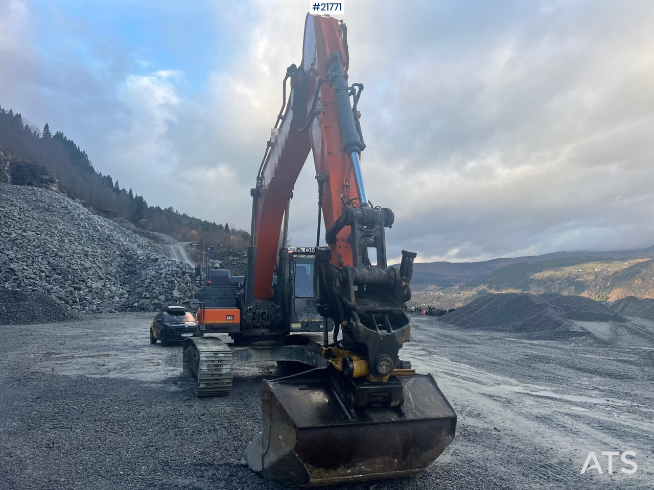 Doosan Dx300lc-5 Gravemaskin m/ rototilt og pusseskuffe - Bagger: das Bild 4 Doosan Dx300lc-5 Gravemaskin m/ rototilt og pusseskuffe - Bagger: das Bild 4