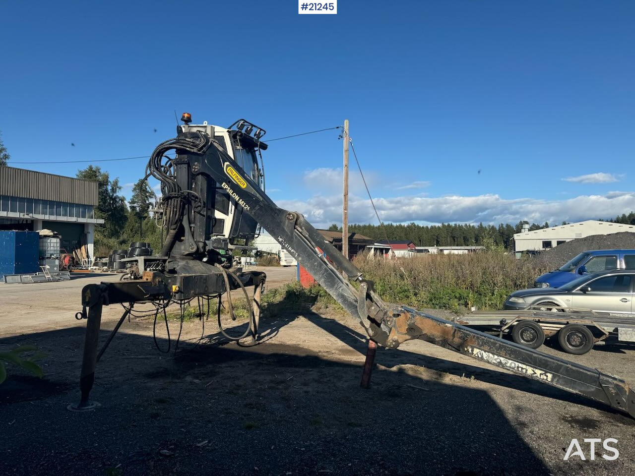 Epsilon 2017 Epsilon M12 Tømmerkran - Ladekran: das Bild 5 Epsilon 2017 Epsilon M12 Tømmerkran - Ladekran: das Bild 5