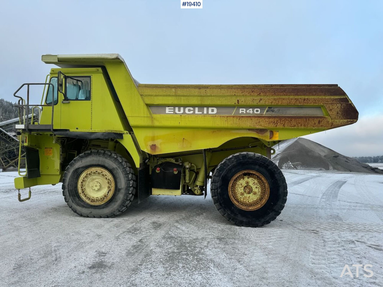 Muldenkipper/ Dumper Euclid R40C: das Bild 9
