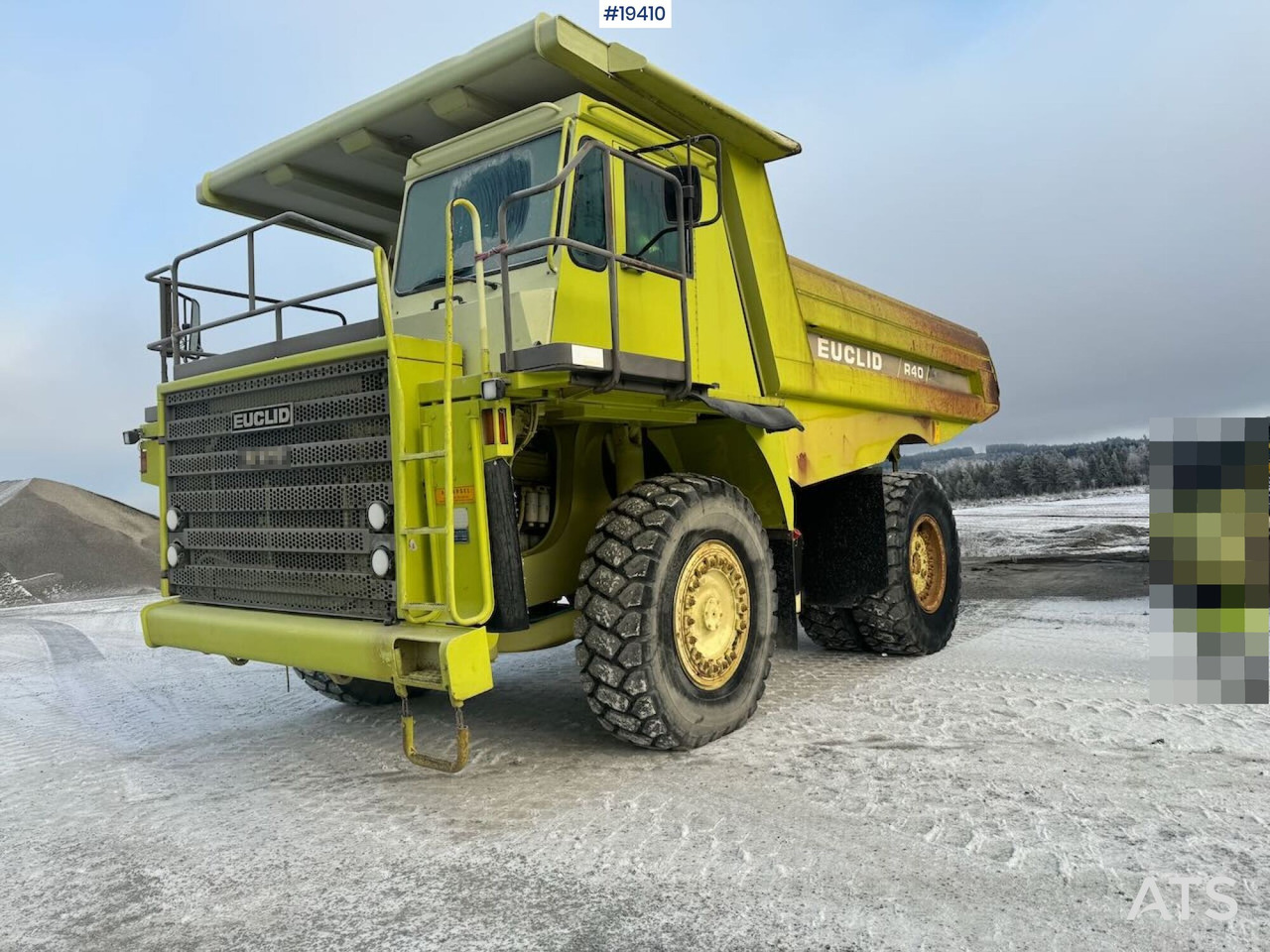 Muldenkipper/ Dumper Euclid R40C: das Bild 28