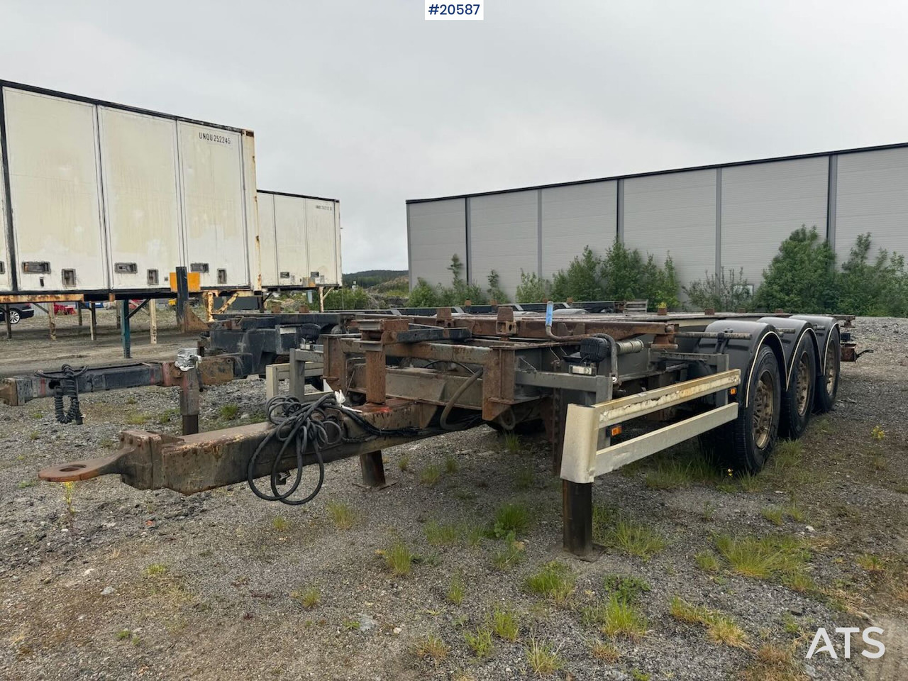 F.A.G containerkjerre - Container/ Wechselfahrgestell Anhänger: das Bild 1 F.A.G containerkjerre - Container/ Wechselfahrgestell Anhänger: das Bild 1