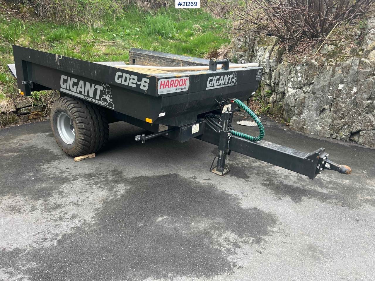 Gigant Hjulmaskin Henger - Baumaschinenanhänger: das Bild 1 Gigant Hjulmaskin Henger - Baumaschinenanhänger: das Bild 1