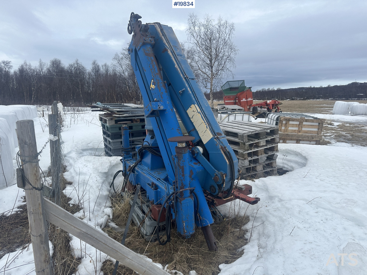 HMF rear-mounted 10 t/m crane - Ladekran: das Bild 1 HMF rear-mounted 10 t/m crane - Ladekran: das Bild 1