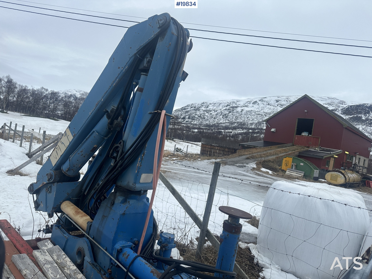 HMF rear-mounted 10 t/m crane - Ladekran: das Bild 5 HMF rear-mounted 10 t/m crane - Ladekran: das Bild 5