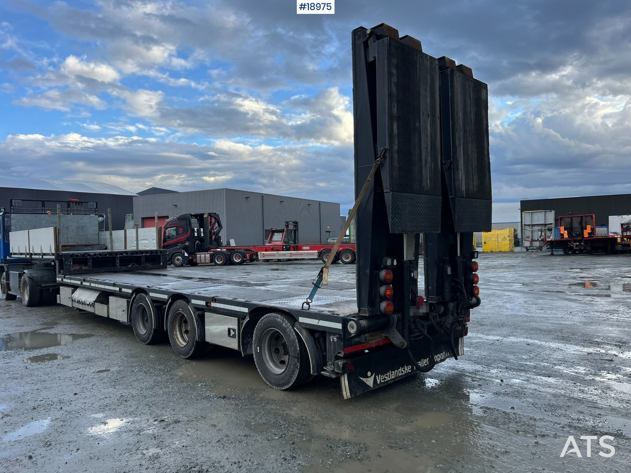 HRD Maskinsemi - Autotransporter Auflieger: das Bild 1 HRD Maskinsemi - Autotransporter Auflieger: das Bild 1