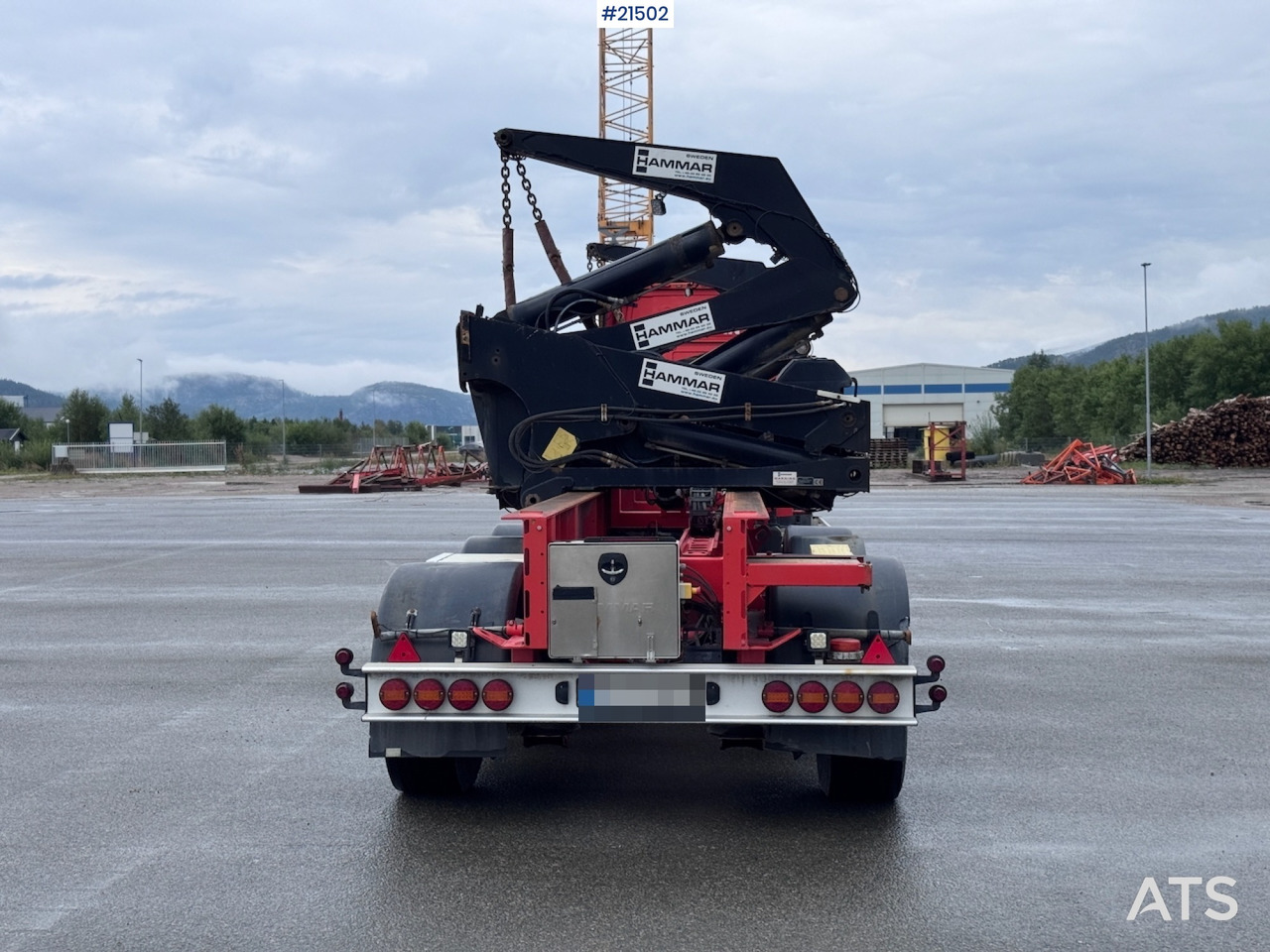 Hammar 195 S Sidelaster - Fahrgestell Auflieger: das Bild 5 Hammar 195 S Sidelaster - Fahrgestell Auflieger: das Bild 5