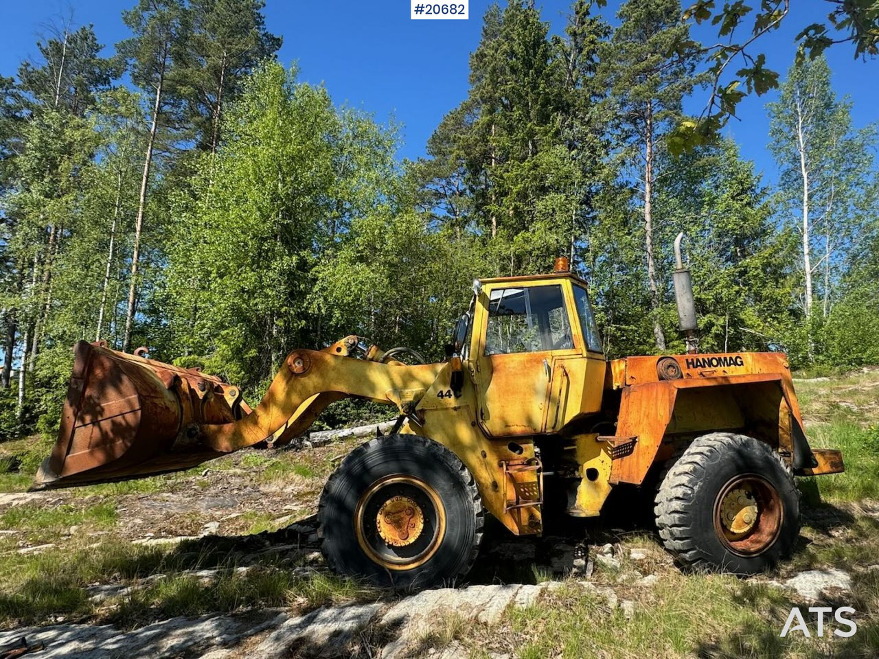 Hanomag 44 - Radlader: das Bild 2 Hanomag 44 - Radlader: das Bild 2