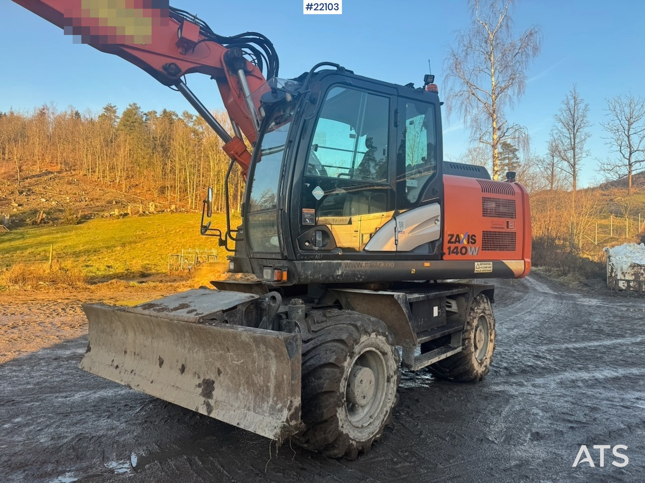 Hitachi 2015 Hitachi ZX140W-5B hjulgraver med rototilt, 3 skuffer og henger - Mobilbagger: das Bild 3 Hitachi 2015 Hitachi ZX140W-5B hjulgraver med rototilt, 3 skuffer og henger - Mobilbagger: das Bild 3