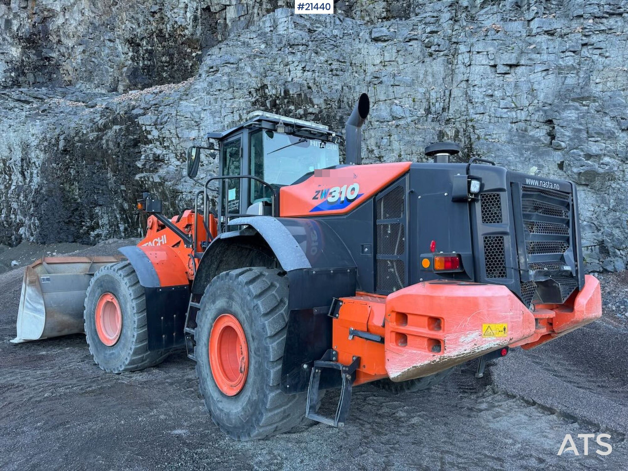 Hitachi ZW310 - Radlader: das Bild 3 Hitachi ZW310 - Radlader: das Bild 3
