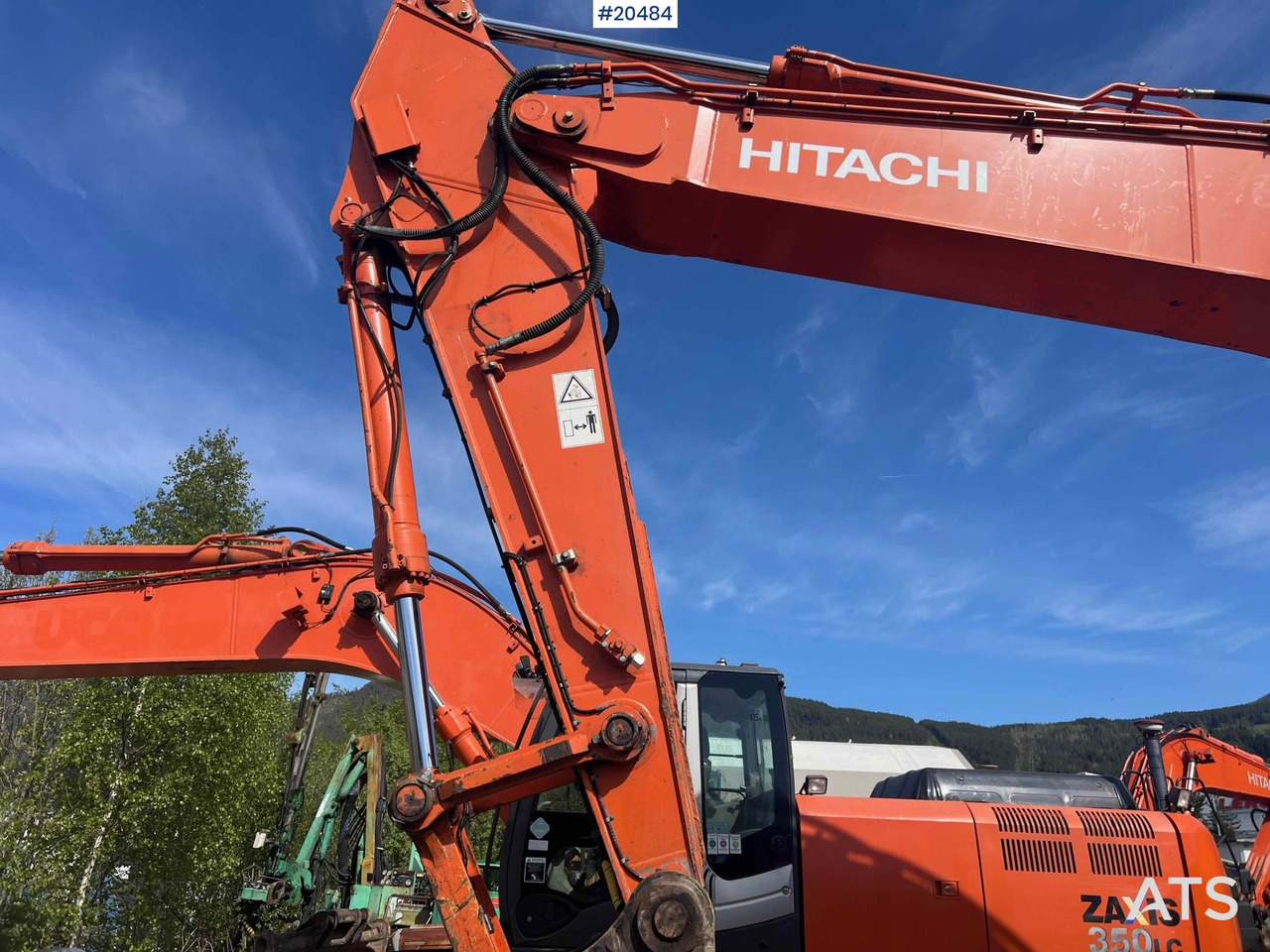 Bagger Hitachi ZX350LC-3: das Bild 24