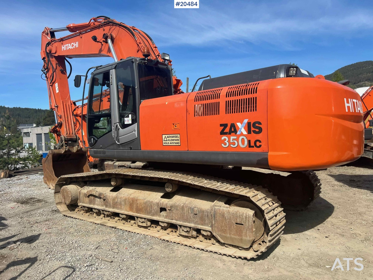 Bagger Hitachi ZX350LC-3: das Bild 9