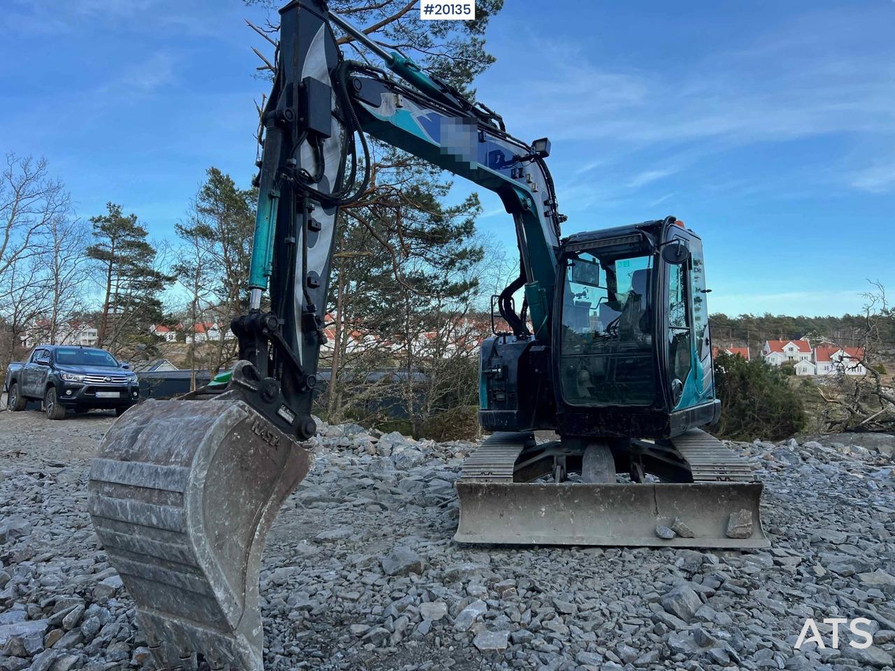 Hitachi ZX85US-6 - Bagger: das Bild 1 Hitachi ZX85US-6 - Bagger: das Bild 1