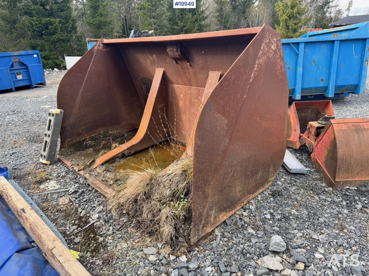 Høytippende Skuffe til Hjullaster - Ladeschaufel: das Bild 1 Høytippende Skuffe til Hjullaster - Ladeschaufel: das Bild 1