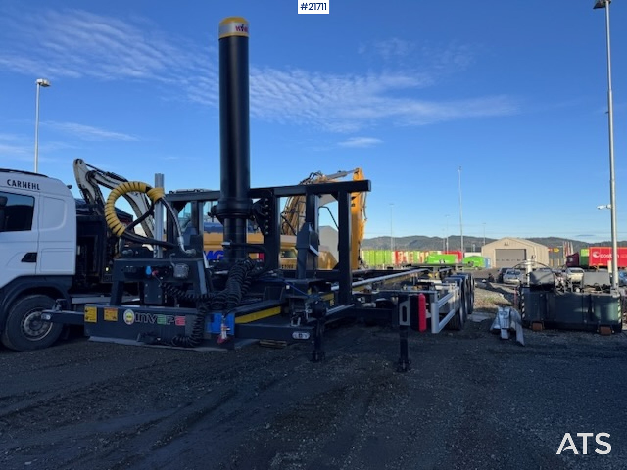 INVEPE 2025 INVIPE Containersemi med tipp - Container/ Wechselfahrgestell Auflieger: das Bild 2 INVEPE 2025 INVIPE Containersemi med tipp - Container/ Wechselfahrgestell Auflieger: das Bild 2
