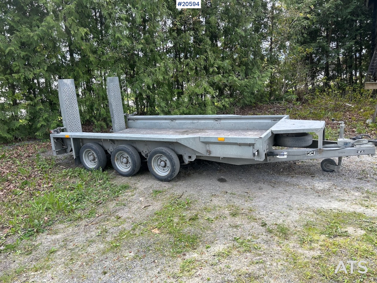 Ifor Williams Maskinhenger - Tieflader Anhänger: das Bild 2 Ifor Williams Maskinhenger - Tieflader Anhänger: das Bild 2