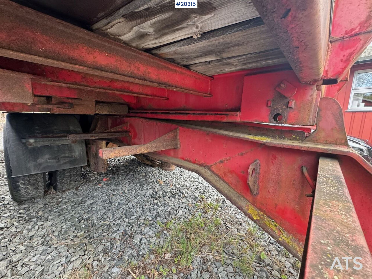 Pritschenanhänger/ Plattformanhänger Istrail Plankjerre: das Bild 8