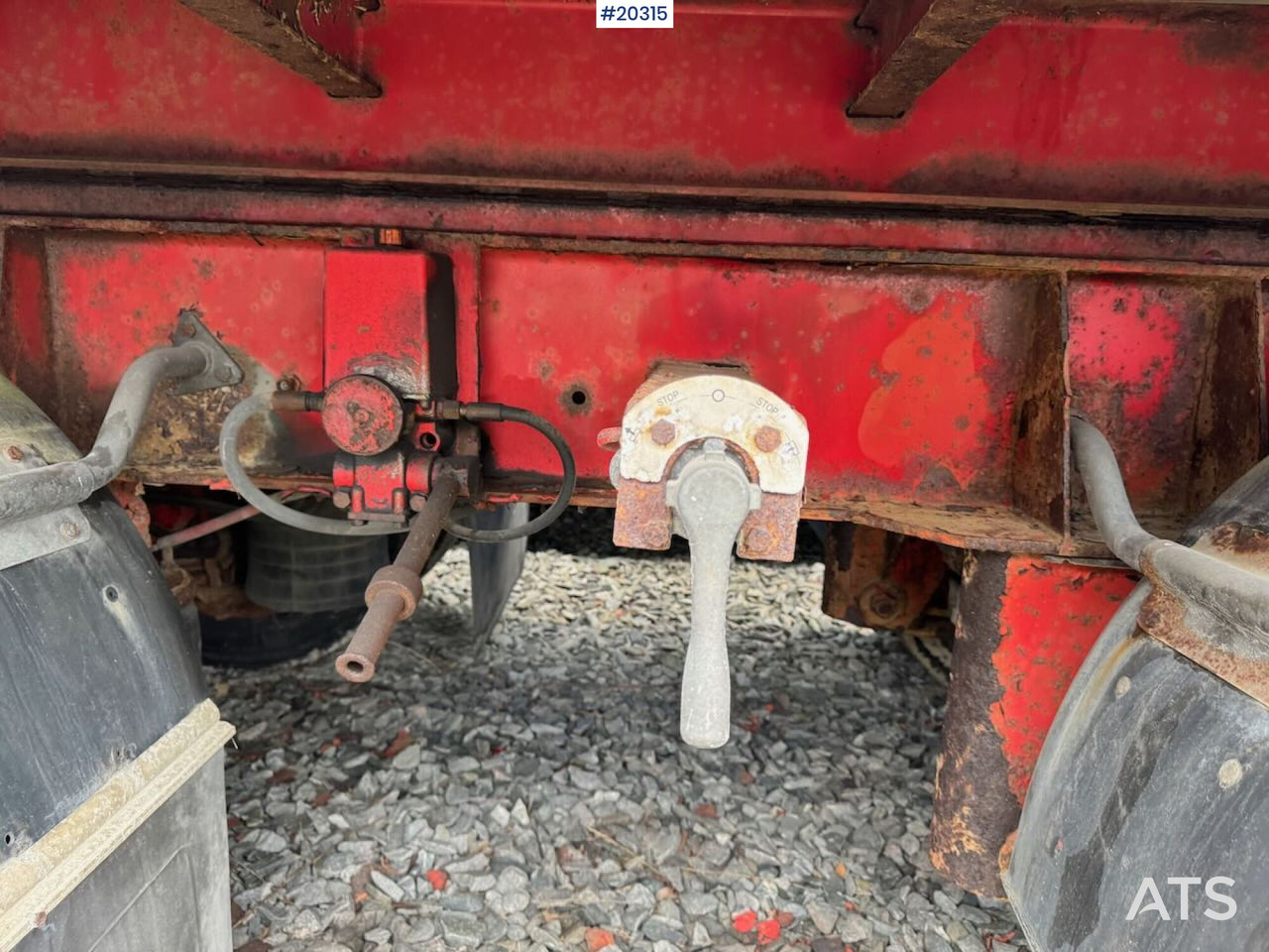 Pritschenanhänger/ Plattformanhänger Istrail Plankjerre: das Bild 14