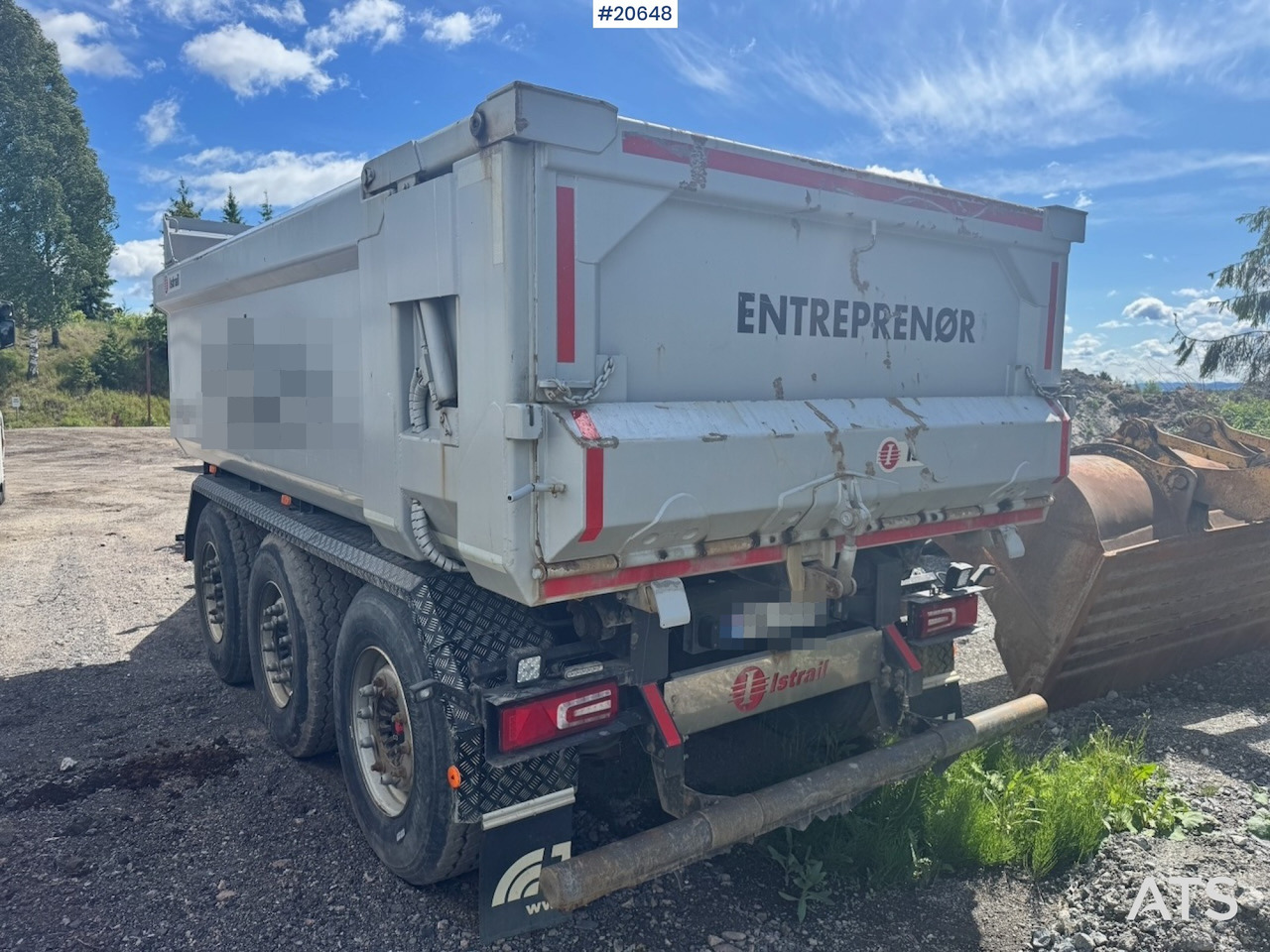 Istrail trippelkjerre - Kipper Anhänger: das Bild 5 Istrail trippelkjerre - Kipper Anhänger: das Bild 5
