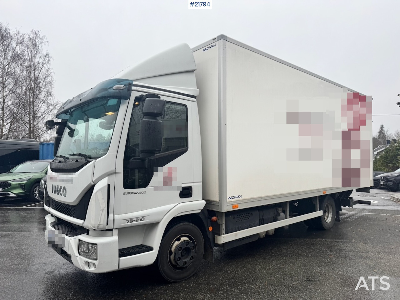 Iveco 75E-210 - Koffer LKW: das Bild 2 Iveco 75E-210 - Koffer LKW: das Bild 2