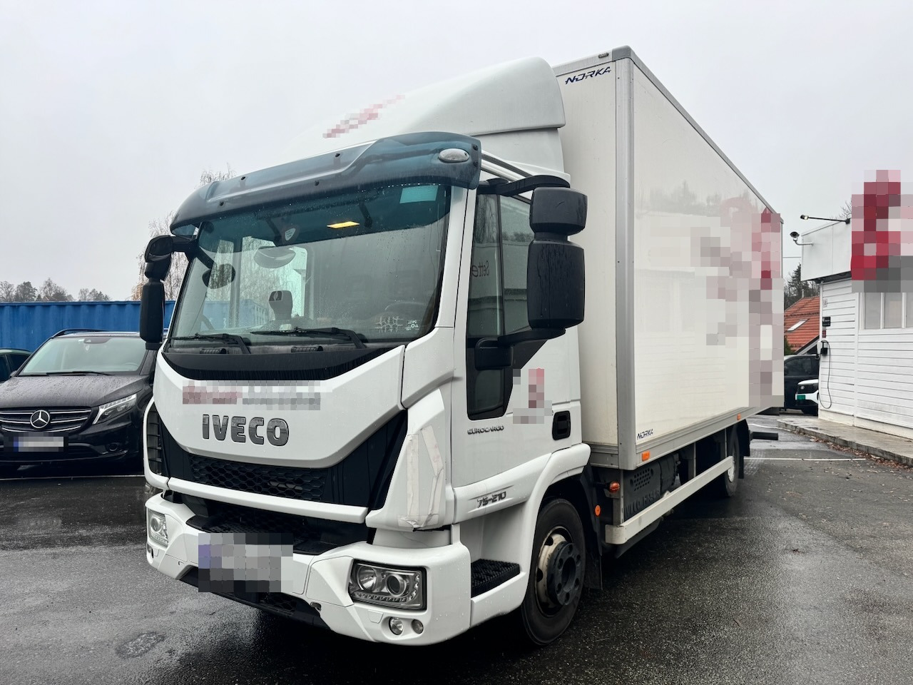 Iveco 75E-210 - Koffer LKW: das Bild 1 Iveco 75E-210 - Koffer LKW: das Bild 1