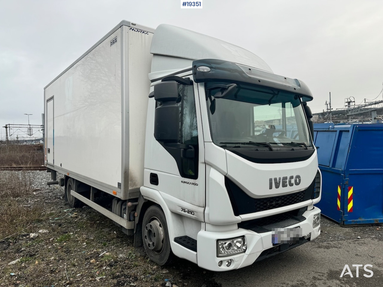 Iveco 75E - Koffer LKW: das Bild 1 Iveco 75E - Koffer LKW: das Bild 1