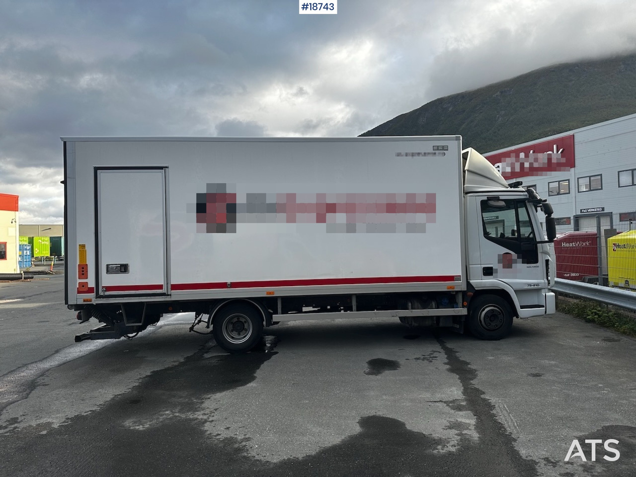 Iveco Eurocargo 75-210 - Koffer LKW: das Bild 4 Iveco Eurocargo 75-210 - Koffer LKW: das Bild 4