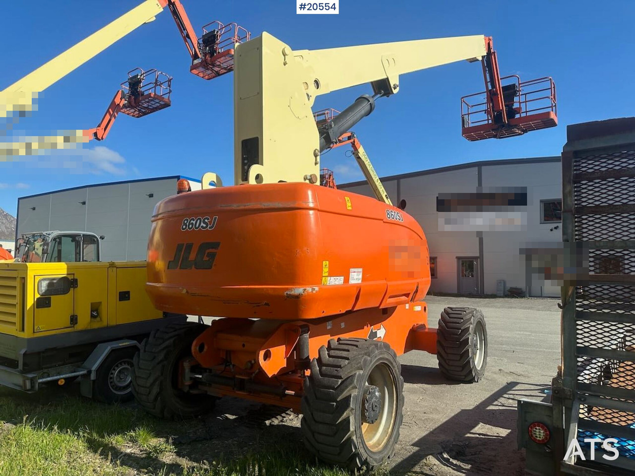 JLG 860SJ - Teleskopbühne: das Bild 5 JLG 860SJ - Teleskopbühne: das Bild 5