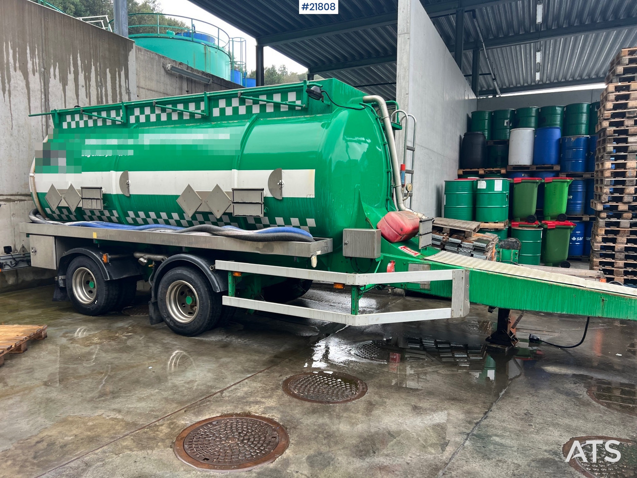 Jyki 2002 jyki ts2-15cr 2 akslet tankhenger rep.objekt - Tankanhänger: das Bild 1 Jyki 2002 jyki ts2-15cr 2 akslet tankhenger rep.objekt - Tankanhänger: das Bild 1