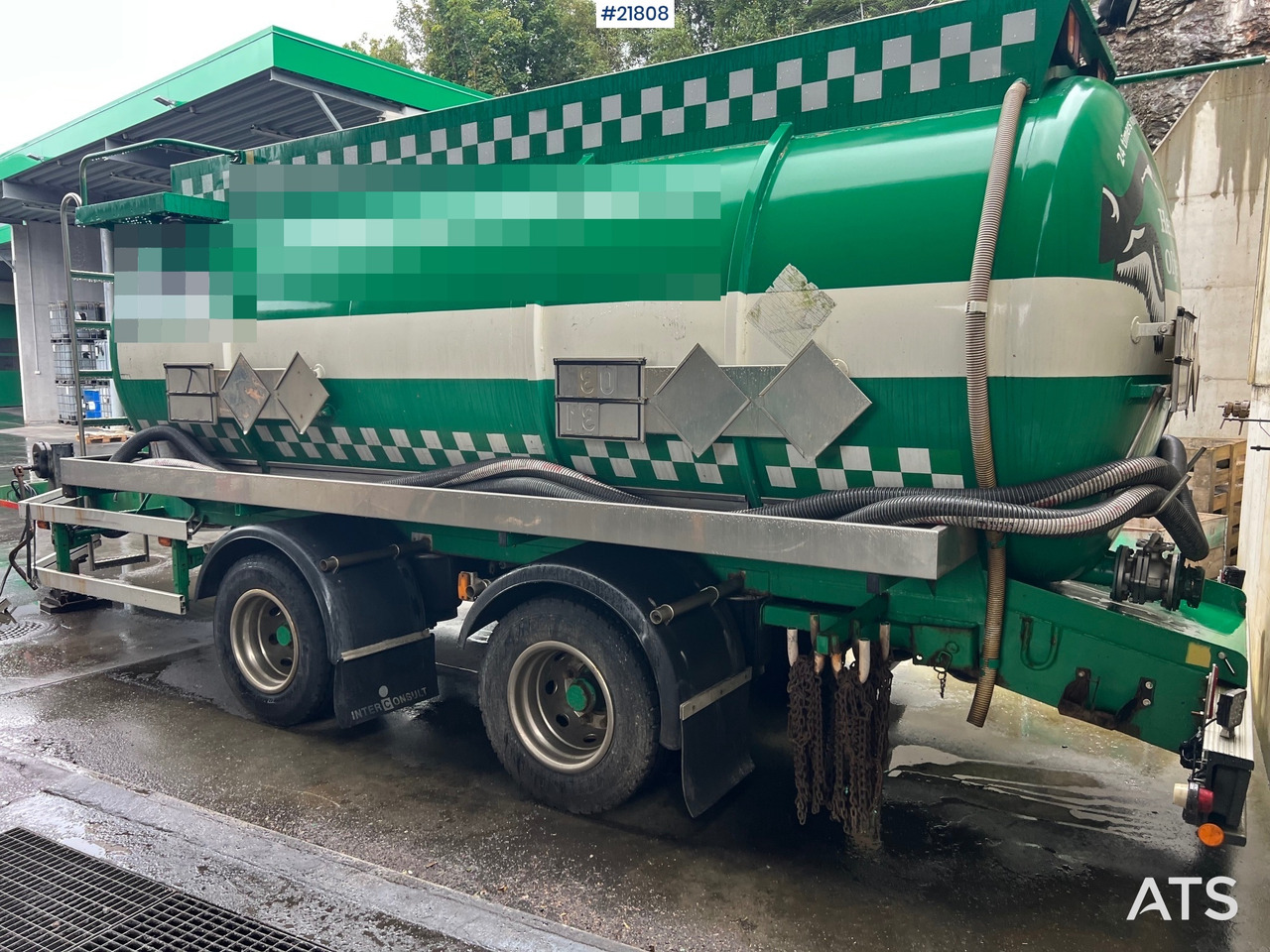 Jyki 2002 jyki ts2-15cr 2 akslet tankhenger rep.objekt - Tankanhänger: das Bild 2 Jyki 2002 jyki ts2-15cr 2 akslet tankhenger rep.objekt - Tankanhänger: das Bild 2