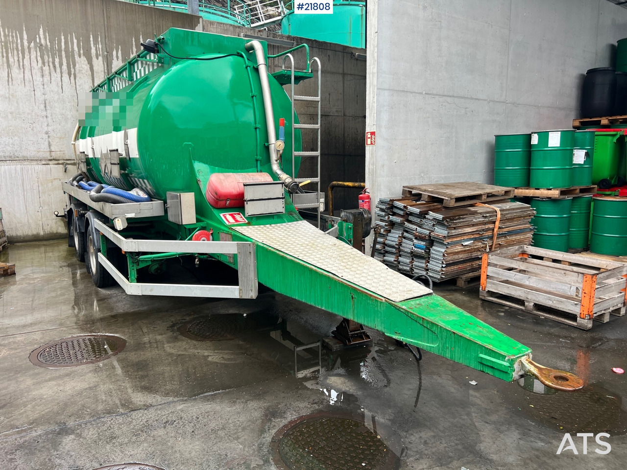 Jyki 2002 jyki ts2-15cr 2 akslet tankhenger rep.objekt - Tankanhänger: das Bild 4 Jyki 2002 jyki ts2-15cr 2 akslet tankhenger rep.objekt - Tankanhänger: das Bild 4