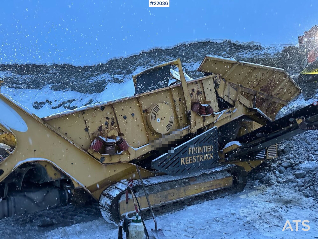 Keestrack frontier sikteverk. SE VIDEO - Siebmaschine: das Bild 4 Keestrack frontier sikteverk. SE VIDEO - Siebmaschine: das Bild 4