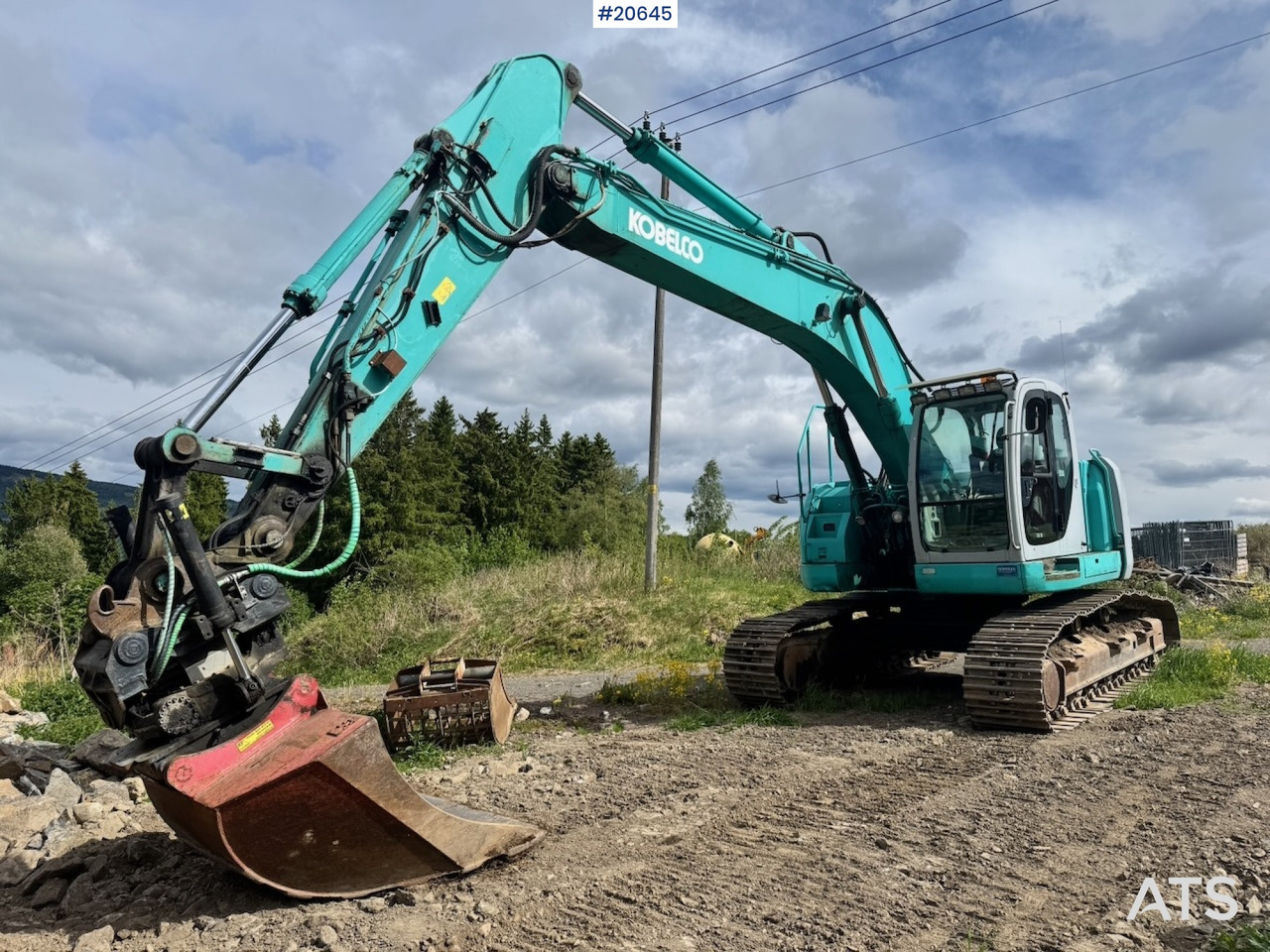 Kobelco SK235SR - Bagger: das Bild 1 Kobelco SK235SR - Bagger: das Bild 1
