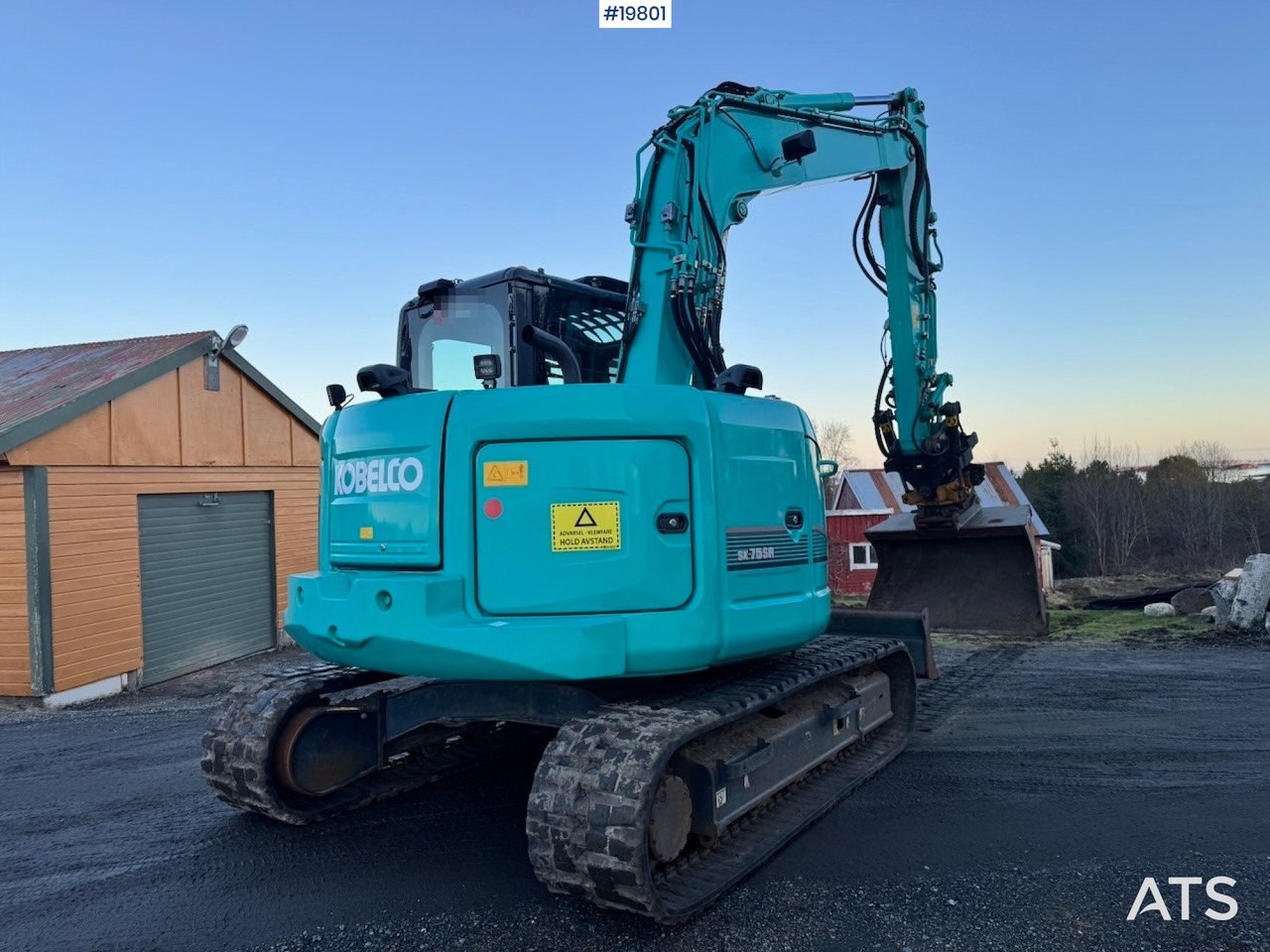 Kobelco SK75SR-3E - Bagger: das Bild 5 Kobelco SK75SR-3E - Bagger: das Bild 5
