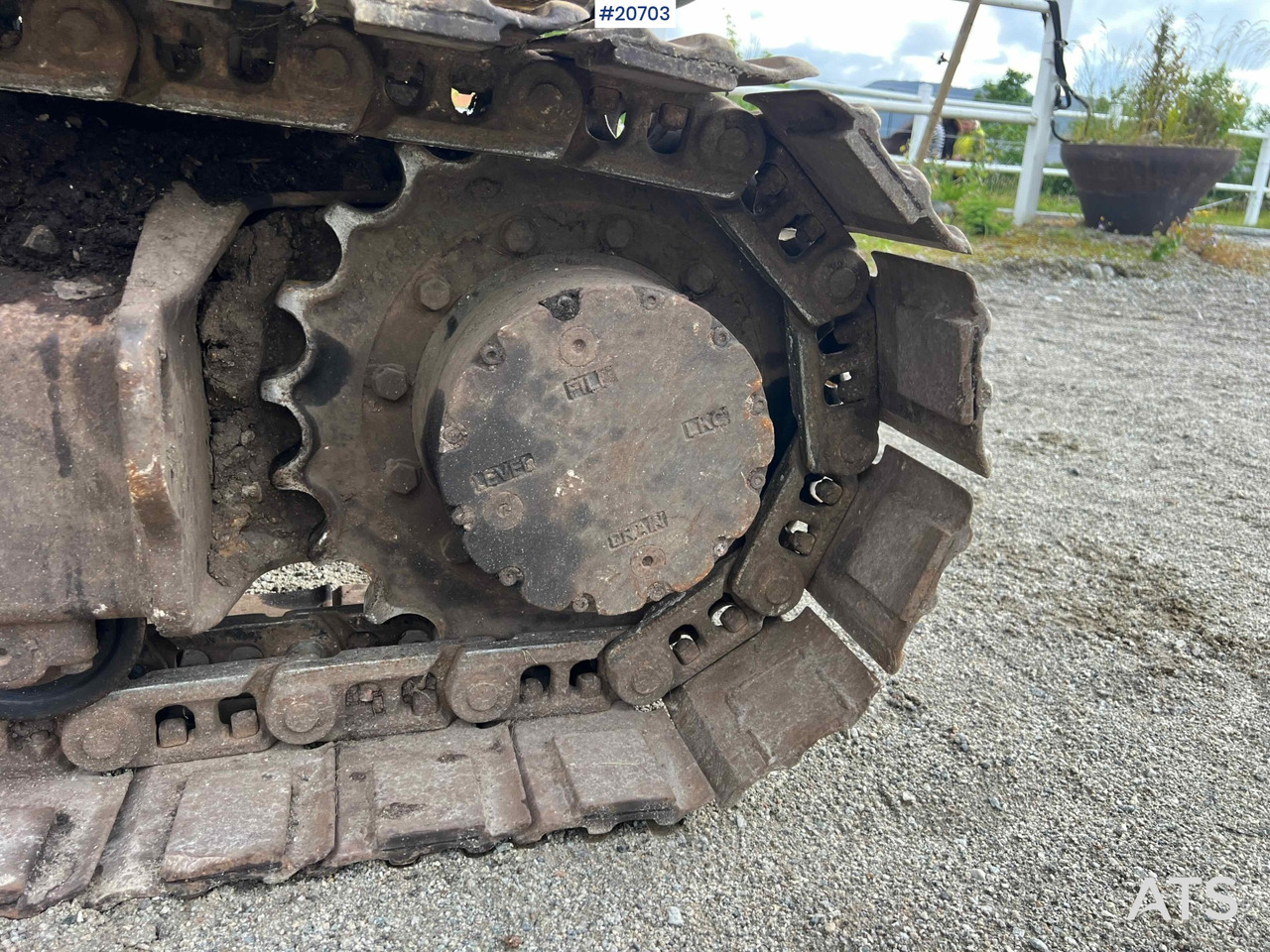 Bagger Komatsu PC75: das Bild 36