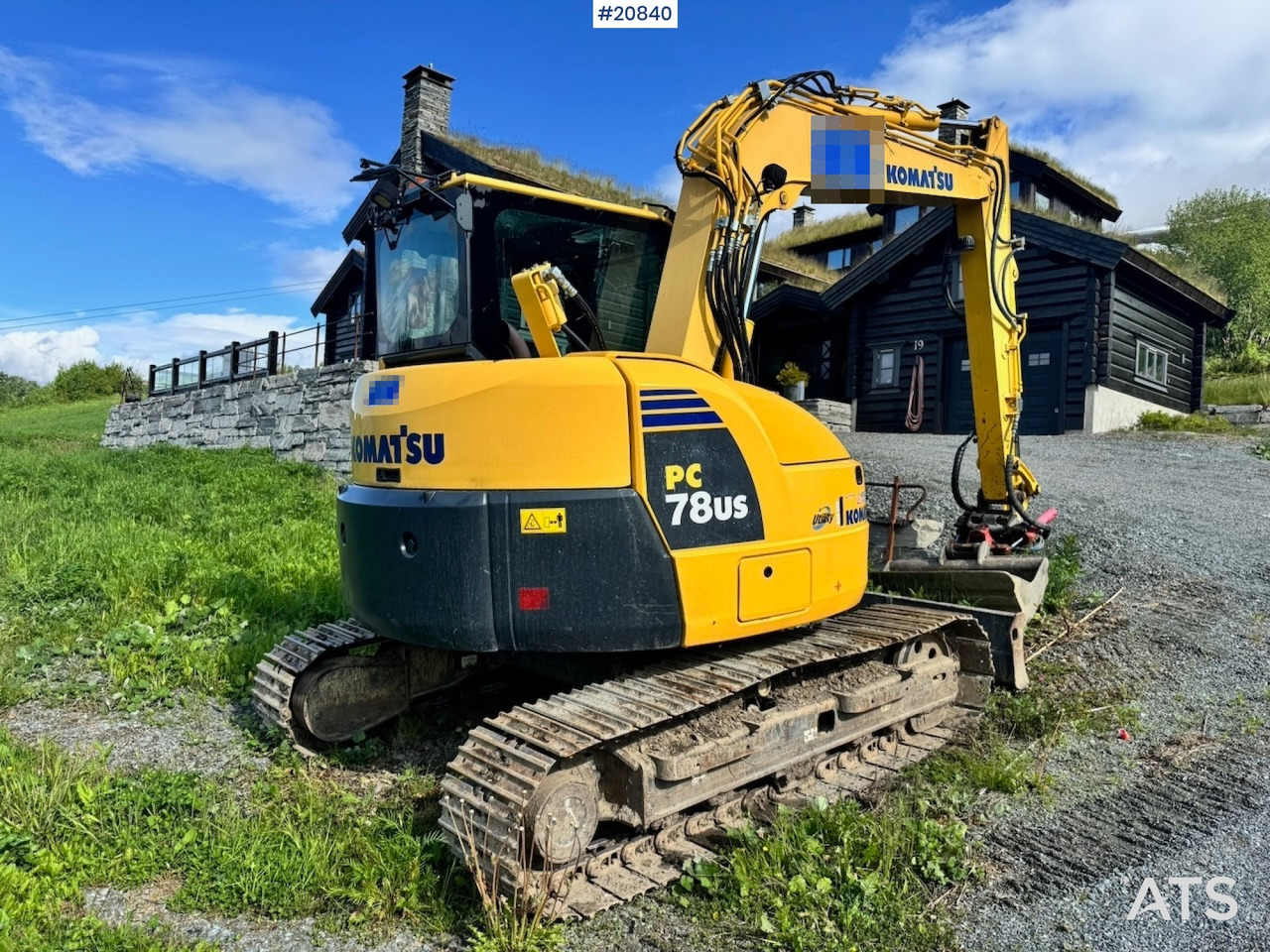 Komatsu PC78US-8 - Kettenbagger: das Bild 3 Komatsu PC78US-8 - Kettenbagger: das Bild 3