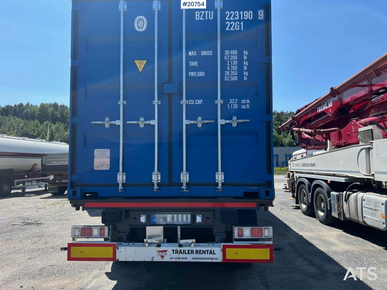 Krone containerhenger - Container/ Wechselfahrgestell Auflieger: das Bild 5 Krone containerhenger - Container/ Wechselfahrgestell Auflieger: das Bild 5