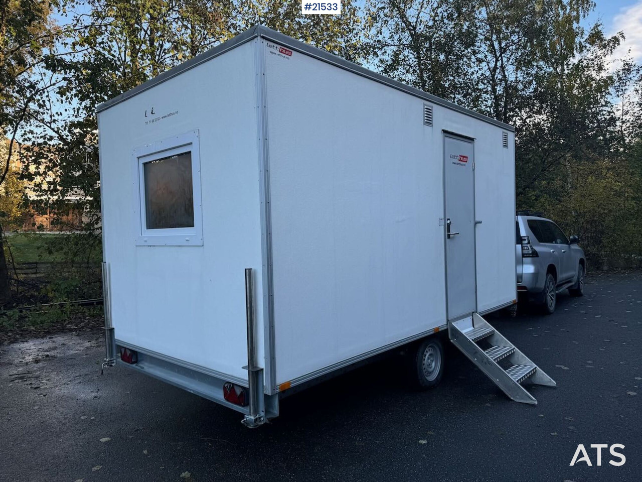 Letthus brakke - Wohncontainer, Anhänger: das Bild 3 Letthus brakke - Wohncontainer, Anhänger: das Bild 3