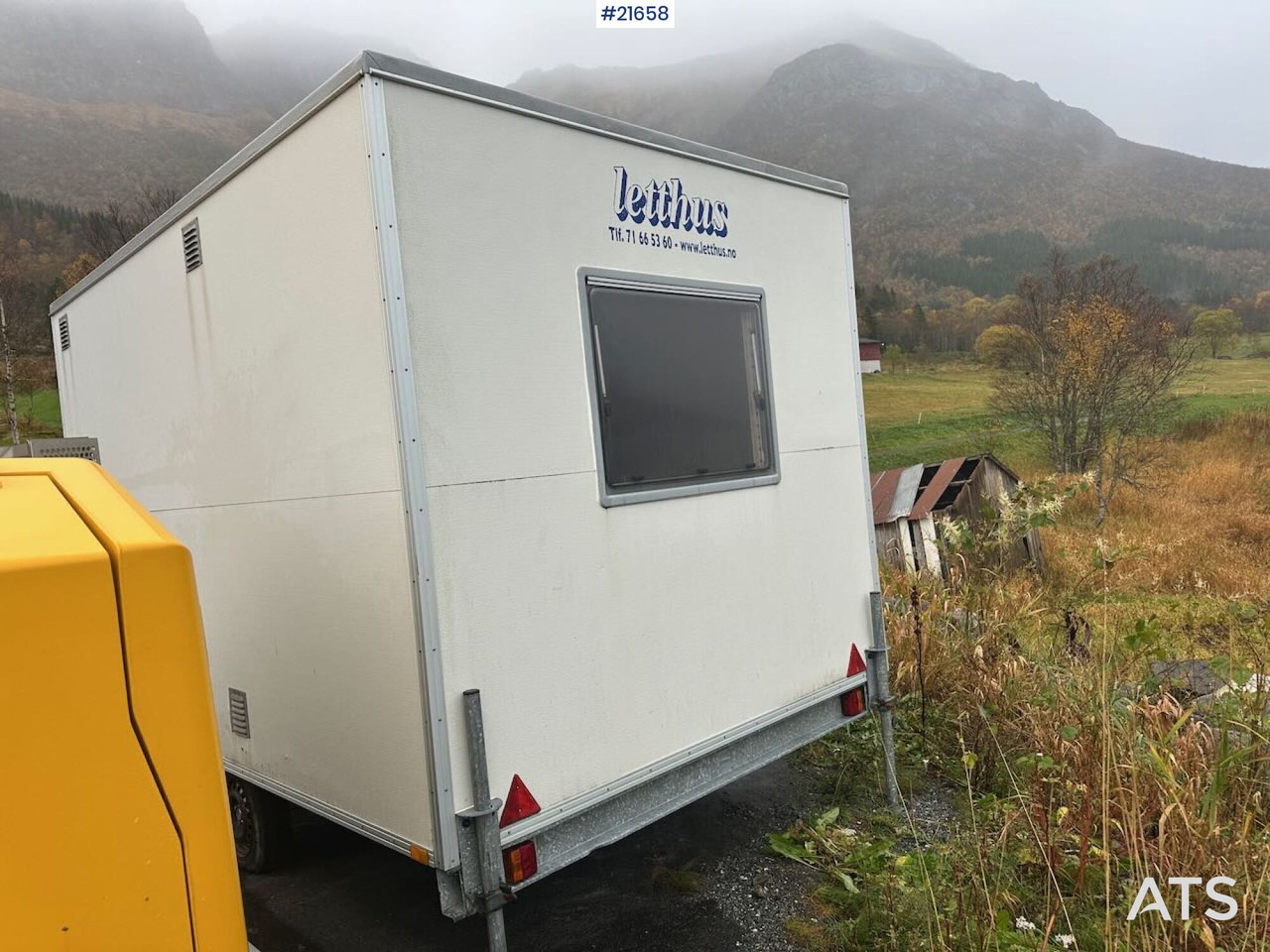 Letthus brakke - Wohncontainer, Anhänger: das Bild 4 Letthus brakke - Wohncontainer, Anhänger: das Bild 4