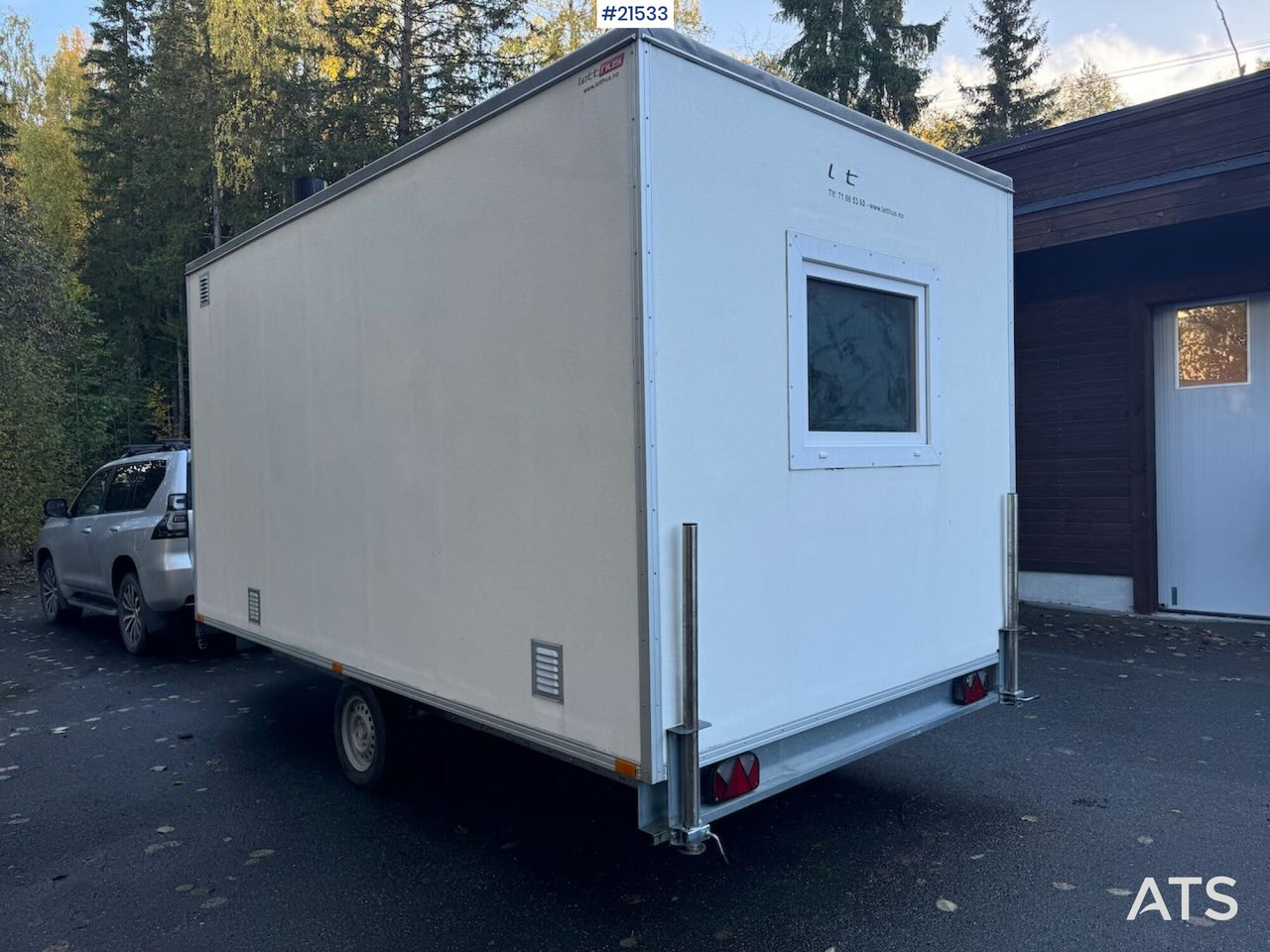 Letthus brakke - Wohncontainer, Anhänger: das Bild 5 Letthus brakke - Wohncontainer, Anhänger: das Bild 5