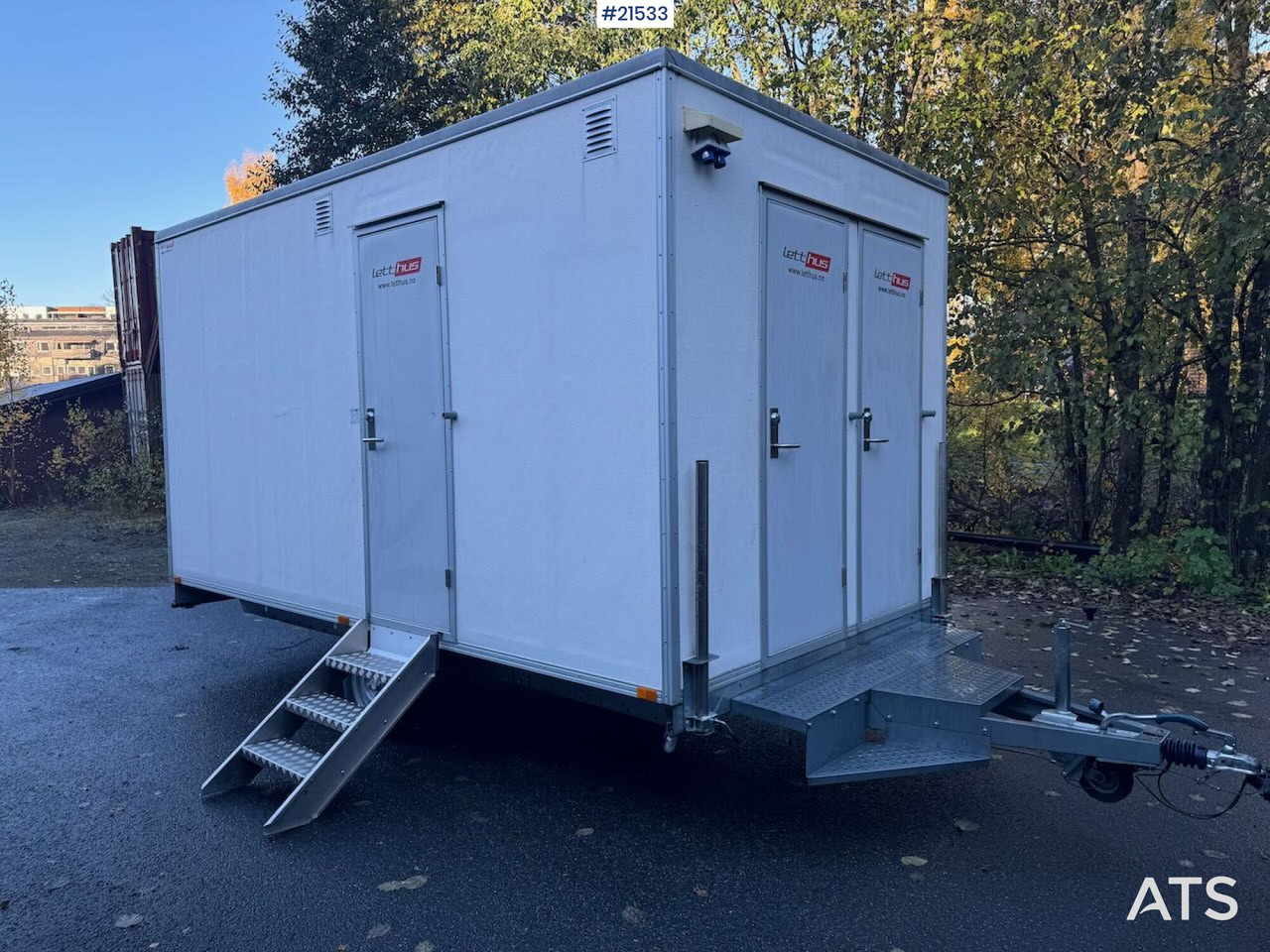 Letthus brakke - Wohncontainer, Anhänger: das Bild 1 Letthus brakke - Wohncontainer, Anhänger: das Bild 1